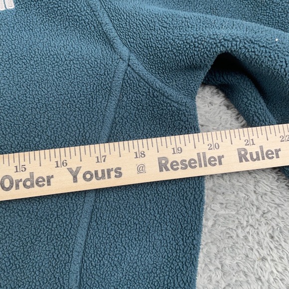 North Face Jacket Womens Medium Blue Full Zip Fleece FlashDry Outdoor Hiking - Picture 12 of 13